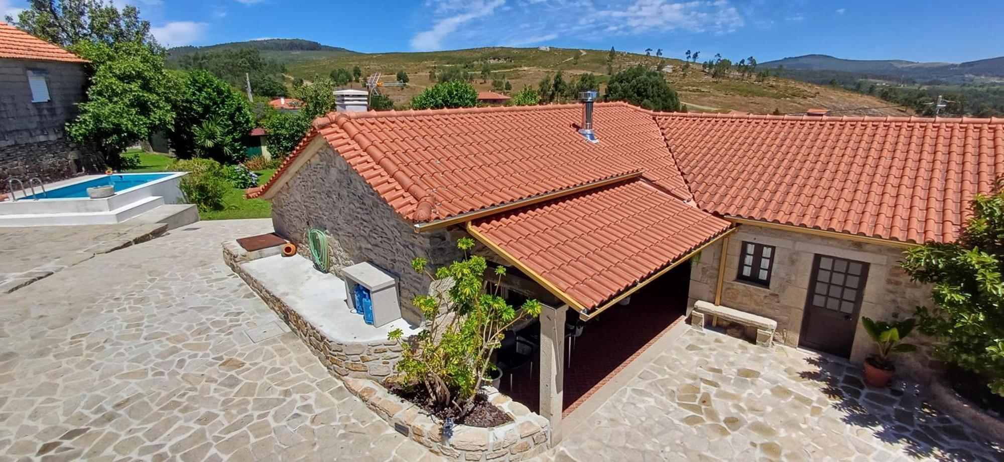 فيلا Casa Da Rosa Porreiras باريديس دي كورا المظهر الخارجي الصورة